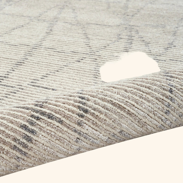 Stone Contemporary Wool Blend Rug 8'6" x 11'6"