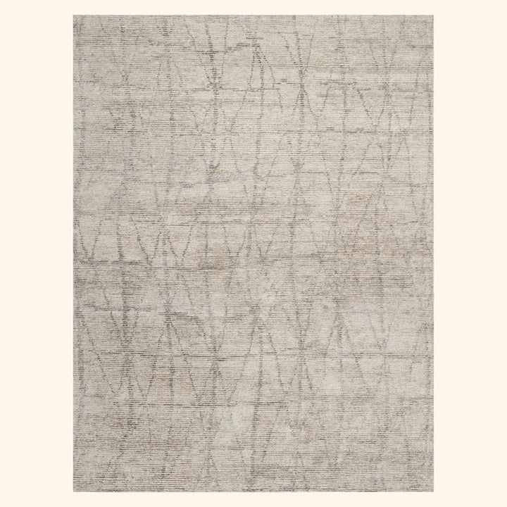 Stone Contemporary Wool Blend Rug 9'9" x 13'9"