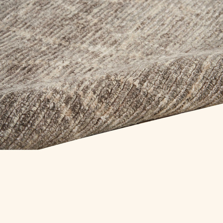 Contemporary Wool Blend Rug Sand / 5'6" x 7'5"