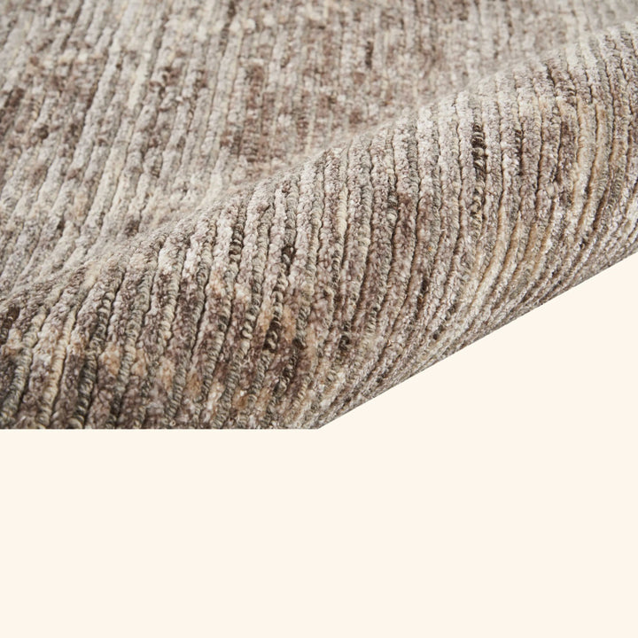Contemporary Wool Blend Rug Sand / 9'9" x 13'9"