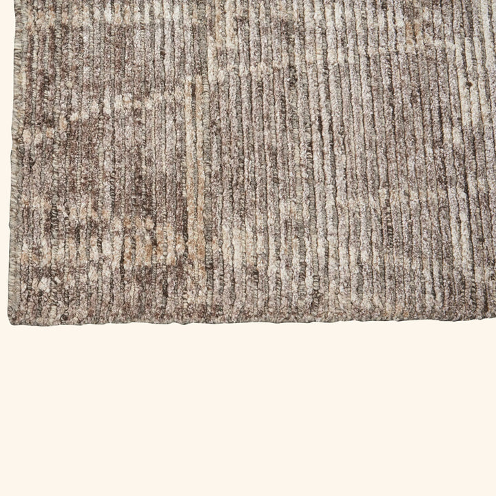Contemporary Wool Blend Rug Sand / 9'9" x 13'9"