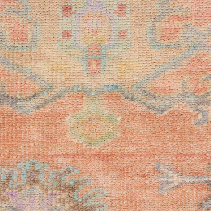 Brick Multi Traditional Essentials Wool Rug 5'6" x 8'