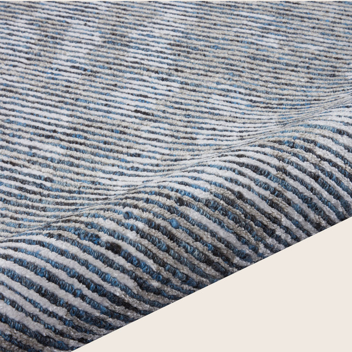 Slate Contemporary Essentials Wool Blend Rug 5'6" x 7'5"