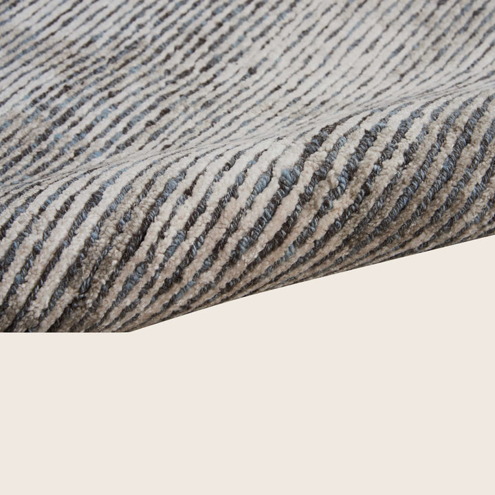 Slate Contemporary Essentials Wool Blend Rug 7'9" x 9'9"