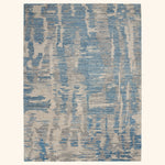 Contemporary Essentials Wool Blend Rug Blue / 5'6" x 7'5"