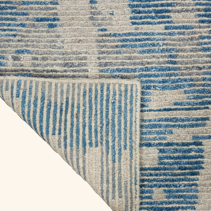 Contemporary Essentials Wool Blend Rug Blue / 7'9" x 9'9"