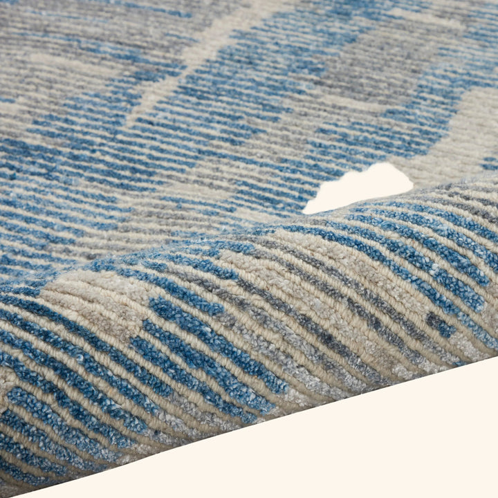 Contemporary Essentials Wool Blend Rug Blue / 9'9" x 13'9"