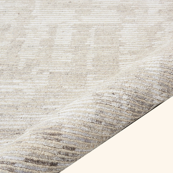 Contemporary Essentials Wool Blend Rug Ivory Grey / 7'9" x 9'9"