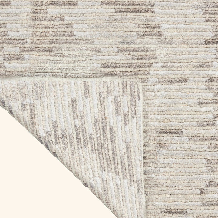 Contemporary Essentials Wool Blend Rug Ivory Grey / 7'9" x 9'9"