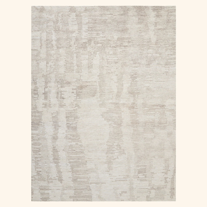 Contemporary Essentials Wool Blend Rug Ivory Grey / 8'6" x 11'6"