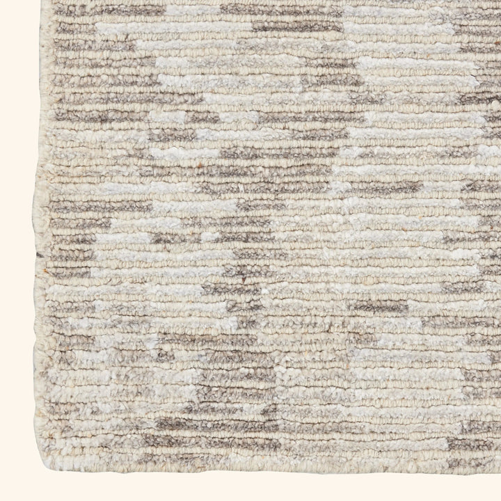 Contemporary Essentials Wool Blend Rug Ivory Grey / 9'9" x 13'9"