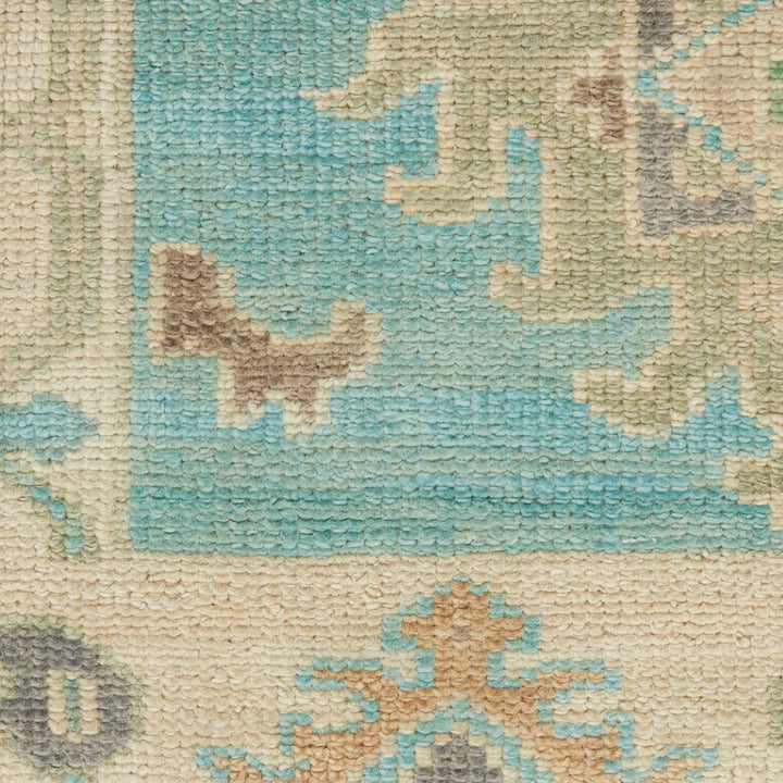 Blue Multi Traditional Essentials Wool Rug 5'6" x 8'
