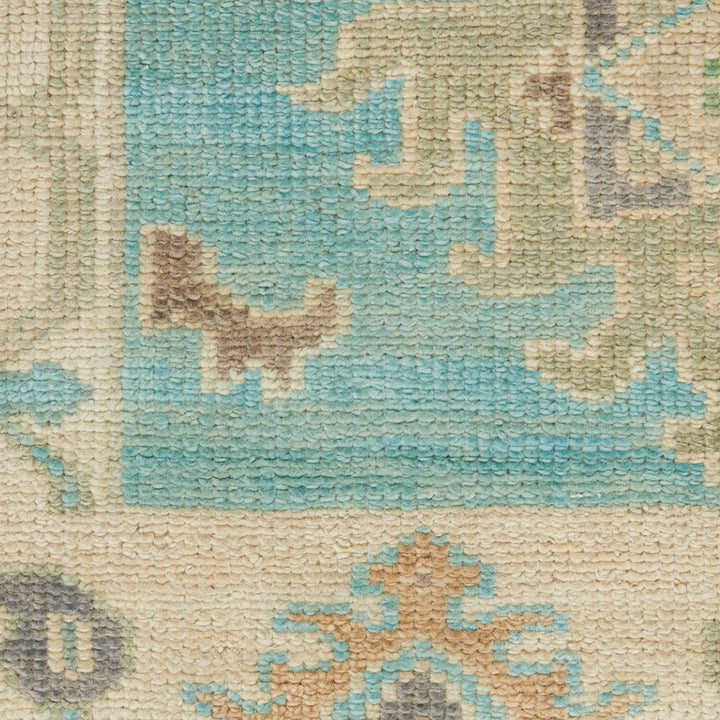 Blue Multi Traditional Essentials Wool Rug 7'9" x 9'9"