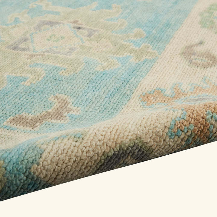 Blue Multi Traditional Essentials Wool Rug 8'6" x 11'6"