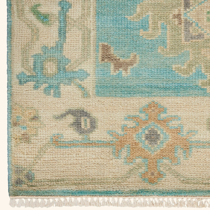 Blue Multi Traditional Essentials Wool Rug 8'6" x 11'6"