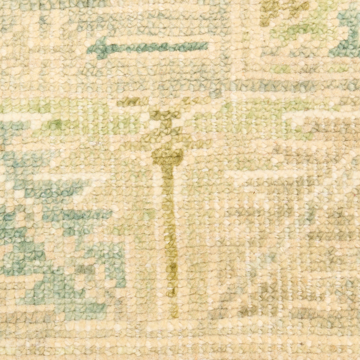 Green Traditional Essentials Wool Rug 8'6" x 11'6"
