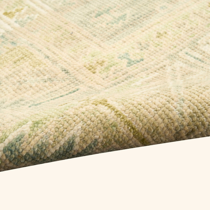 Green Traditional Essentials Wool Rug 8'6" x 11'6"
