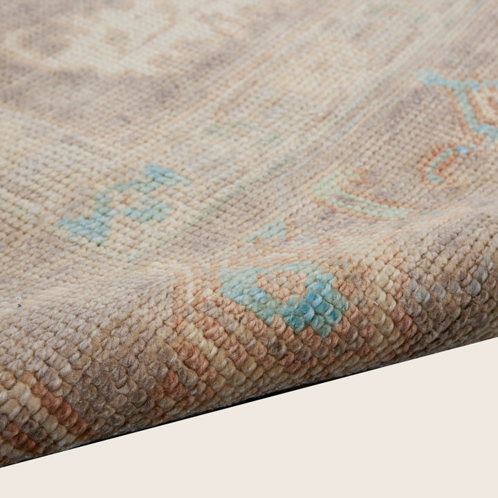 Traditional Essentials Wool Rug Ivory Mocha / 5'6" x 8'