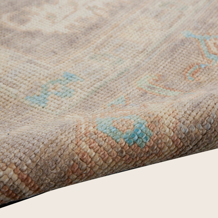 Traditional Essentials Wool Rug Ivory Mocha / 7'9" x 9'9"