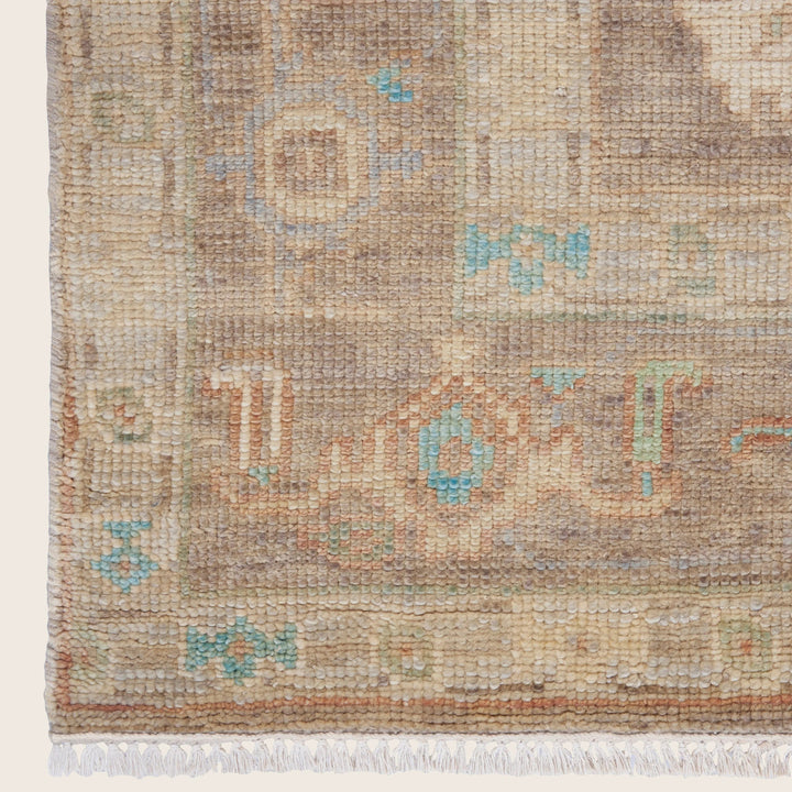 Traditional Essentials Wool Rug Ivory Mocha / 7'9" x 9'9"