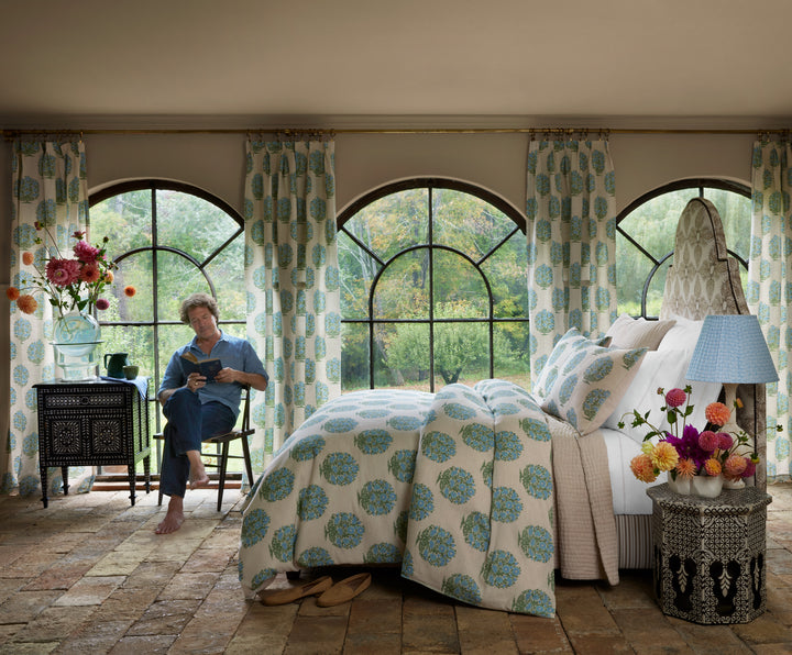 Vani Leaf Queen Duvet Set