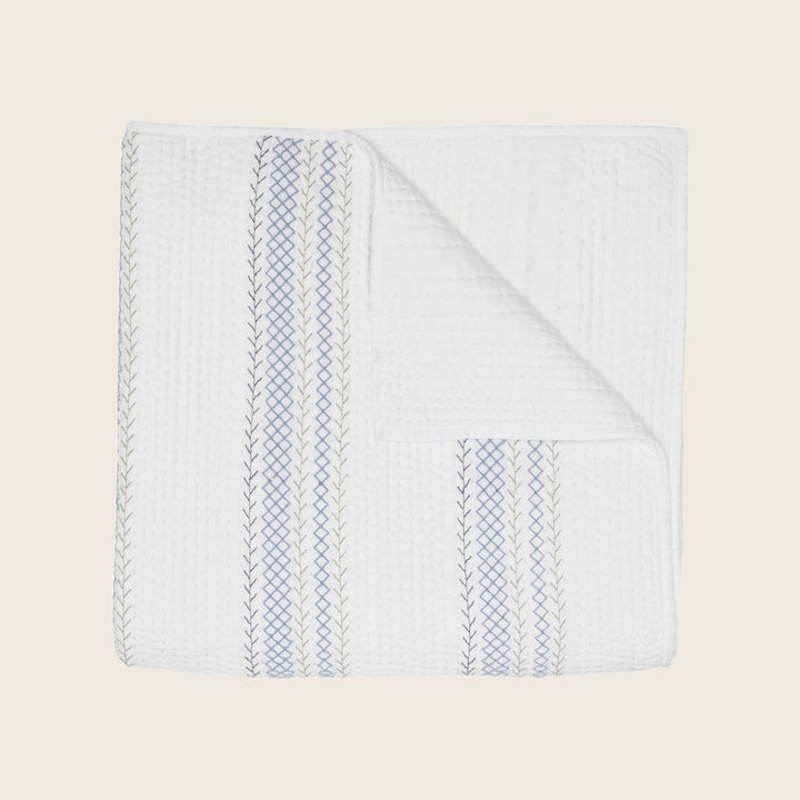 Rimi Light Indigo Coverlet