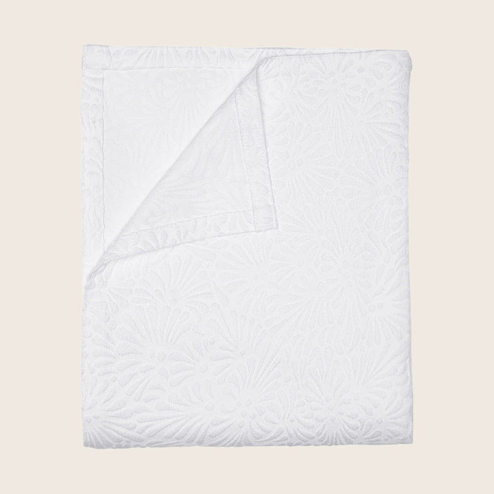 Meera White Coverlet