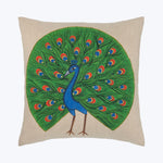 Majestic Peacock Pillow