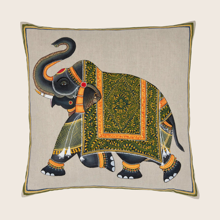 Spring Elephant Pillow