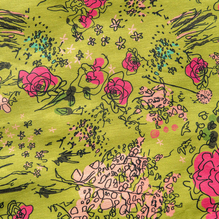 Image for Green Doodle Table Runner