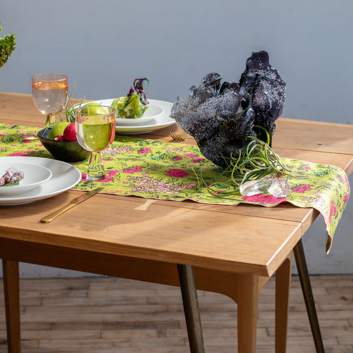 Image for Green Doodle Table Runner