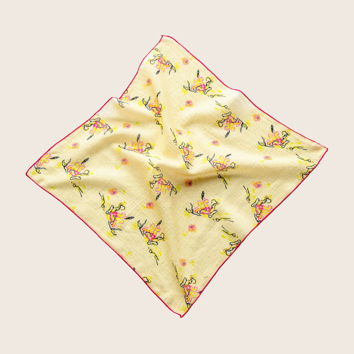 Image for Honey Floral Napkin