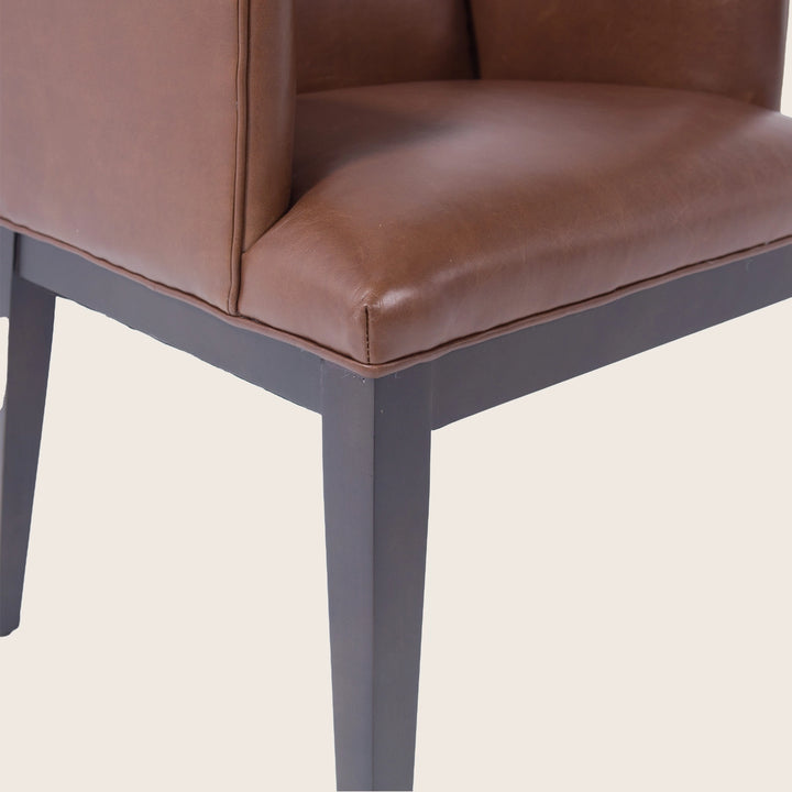 Daphne Leather Arm Chair
