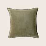 Image for Pip Washed Velvet Ash Pillow