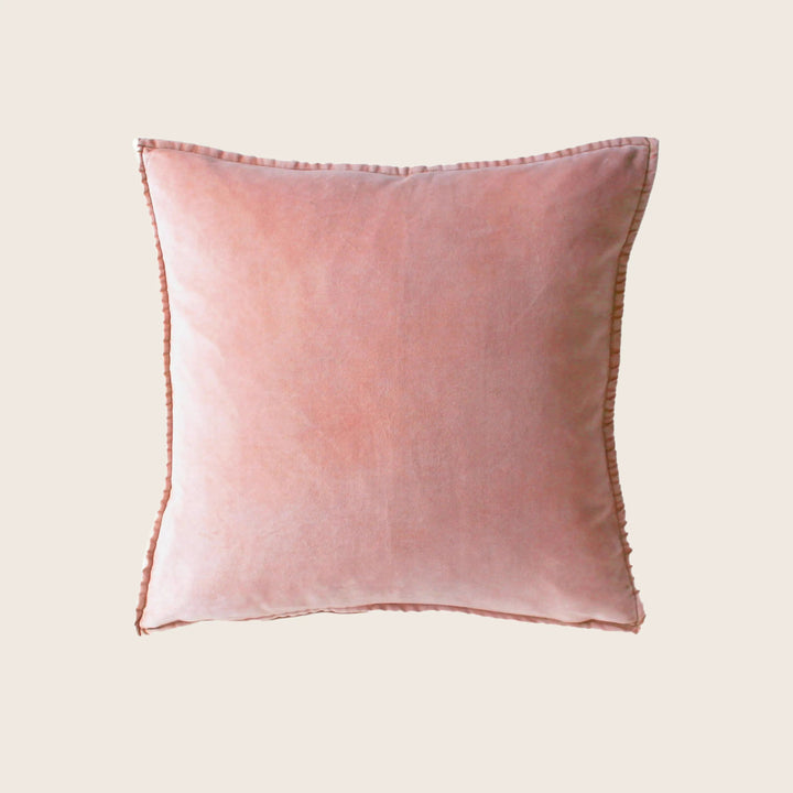 Image for Pip Washed Velvet Flamingo Pillow