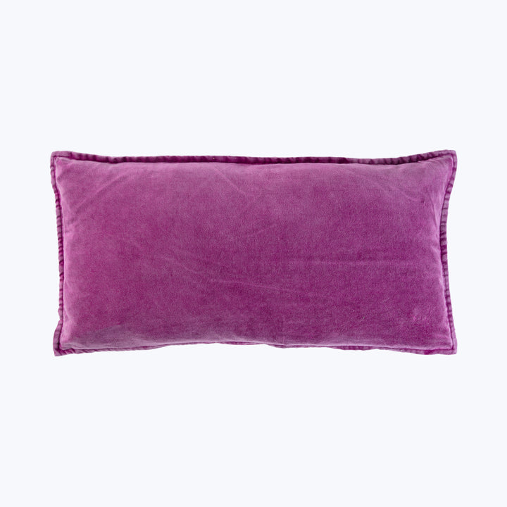 Pip Washed Velvet Toumaline Pillow