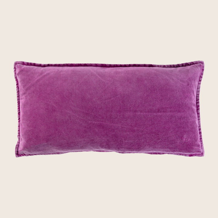 Pip Washed Velvet Toumaline Pillow
