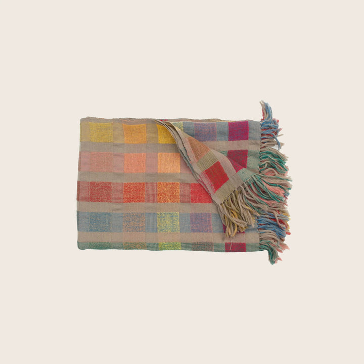 Image for Zola Multi Plaid Throw
