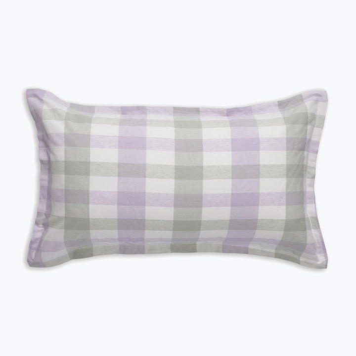 Image for Plaid Aero Linen Sham