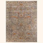 Brown Soluna Traditional Wool Rug - 10'5" x 13'9"