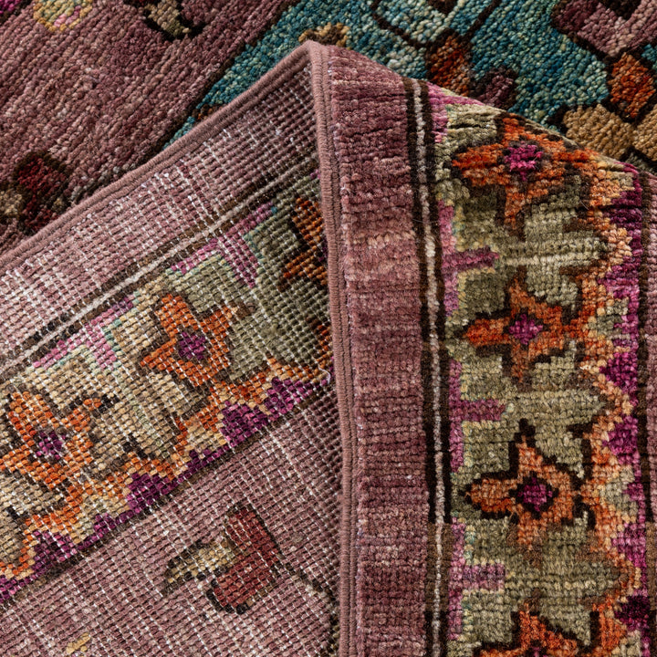 Purple Soluna Traditional Wool Rug - 10'5" x 13'9"
