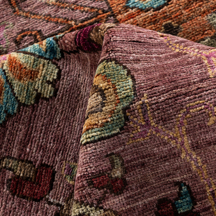 Purple Soluna Traditional Wool Rug - 10'5" x 13'9"