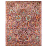 Purple Soluna Traditional Wool Rug - 8'2" x 10'1"