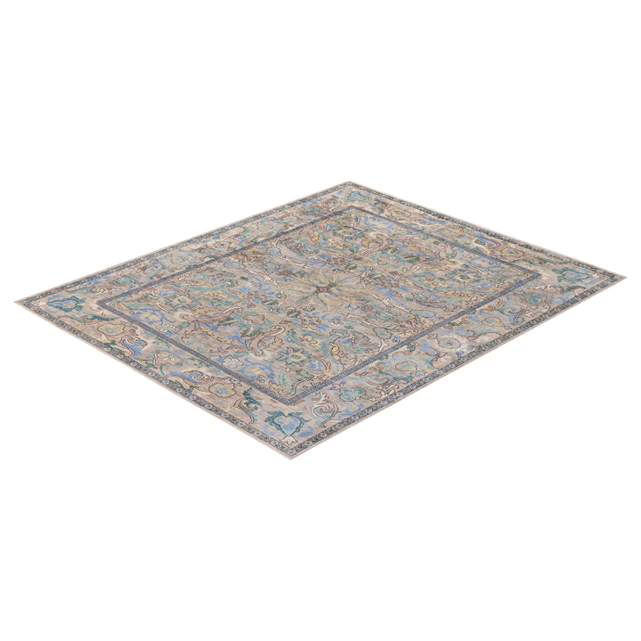 Sand Soluna Traditional Wool Rug - 8'10" x 12'