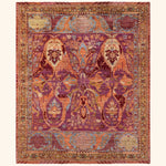 Purple Soluna Traditional Wool Rug - 8'1" x 9'10"