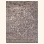 Brown Soluna Traditional Wool Rug - 9' x 12'1"