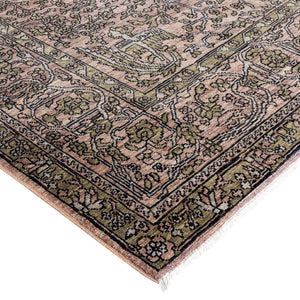 Brown Soluna Traditional Wool Rug - 9' x 12'1" - hover