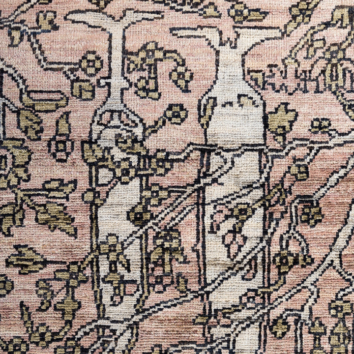 Brown Soluna Traditional Wool Rug - 9' x 12'1"