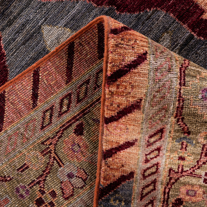 Grey Soluna Traditional Wool Rug - 10'2" x 13'10"