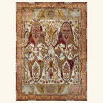 Blue Soluna Traditional Wool Rug - 8'10" x 12'3"